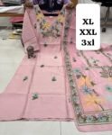 Heavy Muslin Kurti with Dupatta