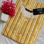 Branded premium cotton long kurti with pocket - XL3