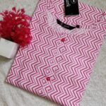 Branded premium cotton long kurti with pocket - XXL2