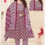 Branded liva certified Royan Kurti pant dupatta set