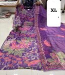 Heavy Muslin Kurti with Dupatta -007
